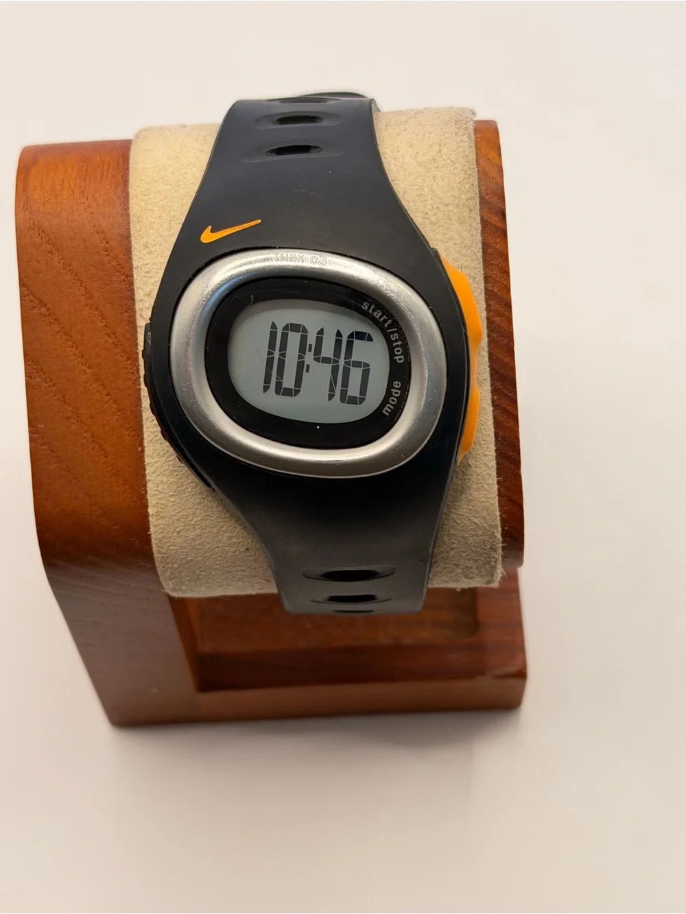 Nike Triax C3 Mens Watch 43mm Black Digital Chronograph SM0013 New Battery
